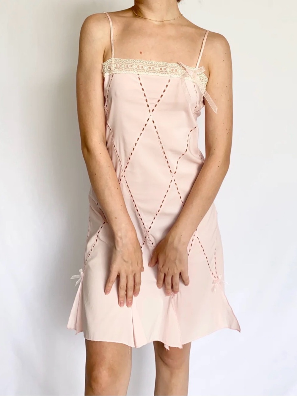 Vintage Victoria's Secret Princess Slip Dress Sz S